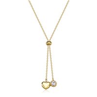 Necklace Sagapo Woman in Steel SAR61